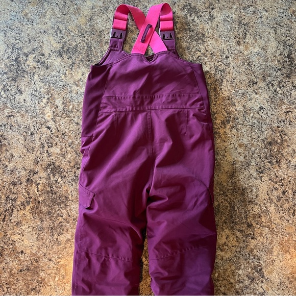 All In Motion 3M Thinsulate Waterproof Windproof Winter Ski Snow Bibs Girls XS - Picture 5 of 16